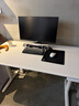 9am智能電動(dòng)升降桌Luna小白桌 站立式電腦桌學(xué)習桌 噴粉板白色 1.4m 曬單實(shí)拍圖