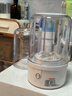 法姆利洗衣杯迷你內衣內褲洗衣機小型免安裝雙杯宿舍可充電無(wú)線(xiàn)出差便捷式洗襪子機神器半自動(dòng)懶人清洗機 白色【雙杯替換不感染+銀離子+八維波輪】 曬單實(shí)拍圖