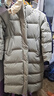 君羽戶(hù)外羽絨服女秋冬款800高蓬松度白鵝絨加厚防風(fēng)長(cháng)款鵝絨服298 卡其綠 S 推薦110以下 曬單實(shí)拍圖