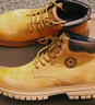 駱駝（CAMEL）馬丁靴女鞋工裝大黃靴女秋冬穿搭通勤會(huì )員戶(hù)外徒步登山鞋 GF122W7790R 金黃色-女【加絨】 37 曬單實(shí)拍圖