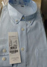 凡客誠品（VANCL）凡客長(cháng)袖襯衫男水洗牛津紡商務(wù)休閑經(jīng)典舒適襯衫 淺藍色 41 XL 建議拍大一碼 曬單實(shí)拍圖