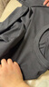 布先生明星同款長(cháng)袖T恤男士小白T內搭 長(cháng)袖標準T-圓領(lǐng)-黑色 L(175) 曬單實(shí)拍圖