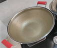 辣小娘雙耳大炒鍋0涂層鈦不粘鍋304不銹鋼加深炒鍋38cm燃氣灶電磁爐 曬單實(shí)拍圖