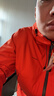 迪卡儂（DECATHLON）硬殼沖鋒衣男女春秋登山防風(fēng)防水單層夾克風(fēng)衣運動(dòng)外套MH500 2024 霞光橙（男女同款）- 亞洲款 新款上市 加內膽選大一碼 2XL 曬單實(shí)拍圖