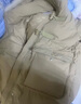 香影中長(cháng)款大毛領(lǐng)羽絨服女2025冬季新款韓系寬松面包服卡其色外套 卡其色 S 曬單實(shí)拍圖