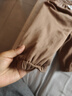 舒貝怡嬰兒衣服兒童內衣套裝打底秋衣秋褲男女寶寶睡衣家居服 灰白90CM 曬單實(shí)拍圖