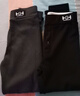 【買(mǎi)一送一】專(zhuān)柜新款冬季加絨加厚打底褲高腰緊身大碼棉褲xby 黑色+灰色各一條 2XL (適合150-170斤) 曬單實(shí)拍圖