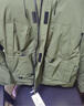 鴨鴨（YAYA）【王一博同款】戶(hù)外登山羽絨服男士2024冬季新款短款加厚外套YX 軍綠色 3XL /190 曬單實(shí)拍圖