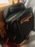 愛(ài)迪生發(fā)明家初中生書(shū)包男減負護脊新潮高中學(xué)生女大容量雙肩背包 K072F-1黑色 曬單實(shí)拍圖