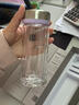 玻玻樂(lè )玻璃水杯雙層高硼硅家庭用男女保溫抗菌茶杯可拆卸清洗耐高溫杯子 公主杯-160ml 曬單實(shí)拍圖