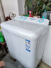 海爾（Haier）半自動(dòng)雙桶洗衣機 10KG 雙電機雙缸 家電國家補貼以舊換新京東自營(yíng) XPB100-81D2 曬單實(shí)拍圖