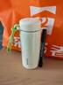 蘇泊爾（SUPOR）保溫杯316L不銹鋼水杯便攜泡茶杯高顏值迷你杯學(xué)生保溫杯車(chē)載杯子 慕斯白—迷你款—320ML 曬單實(shí)拍圖