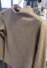 古今半高領(lǐng)羊絨蠶絲中老年保暖內衣套裝女士中領(lǐng)秋衣秋褲媽媽大碼2XL 曬單實(shí)拍圖