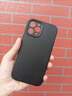紐曼 適用蘋(píng)果13promax手機殼 iphone13/13pro保護套液態(tài)硅膠親膚鏡頭全包超薄防摔簡(jiǎn)約純色軟殼男女款 【石墨黑】鏡頭全包丨親膚手感 蘋(píng)果13Pro【6.1英寸】 曬單實(shí)拍圖