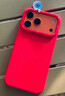 猿氣「觸感」適用iphone17promax手機殼蘋(píng)果16pro相機按鍵全包液態(tài)硅膠保護套防摔air軟殼 中國紅【液態(tài)硅膠丨磁吸充電|相機按鍵全包】 iphone 17 Pro Max 曬單實(shí)拍圖