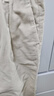 MUJI女式 木棉混燈芯絨 抽褶寬版褲褲子女款女裝25年冬季BE1XPA5A 象牙色 S （155/62A） 曬單實(shí)拍圖