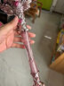 公主魔法棒女童發(fā)光仙女棒音樂(lè )女孩小魔仙玩具愛(ài)莎兒童新年禮物 水晶魔法權杖【櫻花粉】-大號-usb充電-新升級 曬單實(shí)拍圖