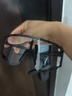 李寧（LI-NING）騎行眼鏡日夜兩用近視套鏡變色跑步馬拉松防風(fēng)眼鏡公路自行車(chē)男女 磨砂黑全框-日夜兩用黑白變色 曬單實(shí)拍圖