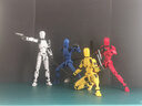 打印Dummy幸運13多全關(guān)節可動(dòng)人偶成品手拼裝模型解壓3d打印玩具 紅色+白色+藍色+黃色【4個(gè)裝】 多關(guān)節玩偶 曬單實(shí)拍圖