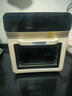 榮事達空氣炸鍋烤箱家庭用微波爐烘烤一體機智能觸屏多功能電炸鍋透明可視不用翻面大容量電烤箱三合一 米色【智能觸屏+多層烘烤+可視窗口】 10L 曬單實(shí)拍圖