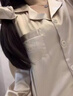 浪莎冰絲睡衣女2025年新款春秋季時(shí)尚長(cháng)袖長(cháng)褲舒適感兩件套家居服套裝 香檳金睫毛花邊套裝 長(cháng)袖長(cháng)褲 L 建議95-110斤 曬單實(shí)拍圖