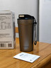 富光純鈦保溫杯鈦咖啡杯大容量高檔商務(wù)鈦杯便攜車(chē)載雙飲隨行水杯子 太空灰560ml【內外純鈦+一蓋雙飲】 曬單實(shí)拍圖