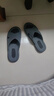 越南橡膠居家拖鞋男士戶(hù)外休閑軟底不臭腳旅游度涼拖鞋沙灘 深灰/黑 40 曬單實(shí)拍圖