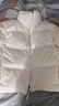 優(yōu)衣庫女裝無(wú)縫羽絨短茄克/老爸評測外套夾克25秋冬478578 00 白色 S /155/80A 曬單實(shí)拍圖