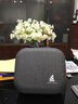 豐帆（FengFan）適用愛(ài)科技AKG K240S K550 Q701 K712 K701頭戴大耳機盒防潮防塵收納包箱 麻灰色 曬單實(shí)拍圖