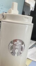 星巴克（Starbucks）杯子 經(jīng)典系列保溫吸管杯 高顏值大容量隨行水杯男女士送禮禮物 漸變款不銹鋼雙飲口提手杯820ml 曬單實(shí)拍圖