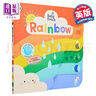 Baby Touch Rainbow 瓢蟲(chóng)Ladybird錯層書(shū) 彩虹 新版 英文原版進(jìn)口圖書(shū) 低幼兒童繪本 紙板書(shū) 早教色彩顏色啟蒙書(shū) 曬單實(shí)拍圖