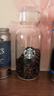 星巴克杯子隨享?yè)u搖杯玻璃杯玻璃瓶水杯耐熱咖啡杯 玻璃搖搖杯400ml 曬單實(shí)拍圖