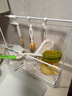 圣西陶廚房多功能置物架水槽瀝水架水杯架菜板抹布洗碗池清潔用品收納架 曬單實(shí)拍圖