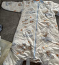 貝肽斯嬰兒睡袋純棉恒溫兒童分腿睡袋嬰幼兒防踢被睡衣秋冬中厚 奇境XL 曬單實(shí)拍圖