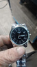 (0.01)全自動(dòng)機芯表手表男日歷夜光防水非機械表精鋼國產(chǎn)腕表男 睿智銀針黑面男款【雙日歷】 曬單實(shí)拍圖