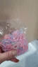 一次性膠圈兒童皮筋不傷發(fā)發(fā)圈小號黑色彩色女童寶寶綁頭發(fā)扎頭繩 3#果凍色500根(OPP袋裝) 無(wú)規格 曬單實(shí)拍圖