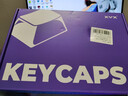 XVX水晶果凍鍵帽魔浪系列二色成型PC水晶側刻113鍵OEM高度鍵帽 【122顆】白色水晶果凍2.0鍵帽 曬單實(shí)拍圖