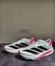 adidas 二代閃充跑鞋 ADIZERO SL2 M WIDE競訓體測跑鞋女阿迪達斯   灰白/黑色/亮紅   38.5 曬單實(shí)拍圖