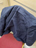 駱駝夾克男石墨烯秋冬季外套男士風(fēng)衣新款連帽加絨加厚大碼中青年上衣 深藍色 L 建議120-140斤 曬單實(shí)拍圖