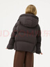 坦博爾兒童羽絨服女童短款可脫卸帽運動(dòng)面包服TC5530311Z 濃咖色 160 曬單實(shí)拍圖