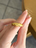 世紀緣云錦牡丹黃金戒指古法足金花開(kāi)富貴國色天香指環(huán)生日禮物送禮 5.29g【19圈號】 曬單實(shí)拍圖