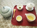 蘇客 德化白瓷茶漏茶濾座組合陶瓷過(guò)濾網(wǎng)家用泡茶器功夫茶具配件 白瓷-茶濾組 曬單實(shí)拍圖