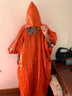 JCZS德國戶(hù)外應急保溫毯防寒救生毯雨衣生存裝備用品野外爬山防失溫毯 橙色【單個(gè)裝】雨衣式應急保溫毯 曬單實(shí)拍圖