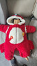 霖貝熊嬰兒加厚連體衣秋冬款寶寶冬裝紅哈衣周歲禮服拜年服過(guò)年喜慶衣服 紅色福祿龍龍加厚連體衣（小尾巴） 73cm 14-16斤 5-7個(gè)月 曬單實(shí)拍圖