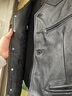 稻草人撿漏特價(jià)賠錢(qián)清倉野牛皮真皮馬甲皮背心坎肩西部牛仔復古春秋冬款 黑色 XL 曬單實(shí)拍圖