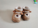 冬季兒童棉鞋2025新款卡通可愛(ài)防滑保暖防水居家室外寶寶棉鞋 咖啡 15.5 -24/25內長(cháng)15.5CM約2-3歲 曬單實(shí)拍圖