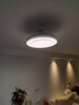 美的（Midea）吊扇燈一體風(fēng)扇燈客廳餐廳臥室LED吊燈遙控隱形扇葉42寸燈飾 曬單實(shí)拍圖