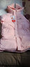鴨鴨兒童羽絨服男女童新中長(cháng)款過(guò)膝加厚青少年冬季中大童裝外套HR 粉色 160 曬單實(shí)拍圖