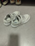 361°兒童四季板鞋男女童(3-12歲)百搭魔術(shù)貼滑板鞋小白鞋 銀29 曬單實(shí)拍圖