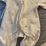 童顏嬰兒連體衣春秋冬季純棉新生兒衣服初生寶寶蝴蝶哈衣和尚服 2件套 曬單實(shí)拍圖